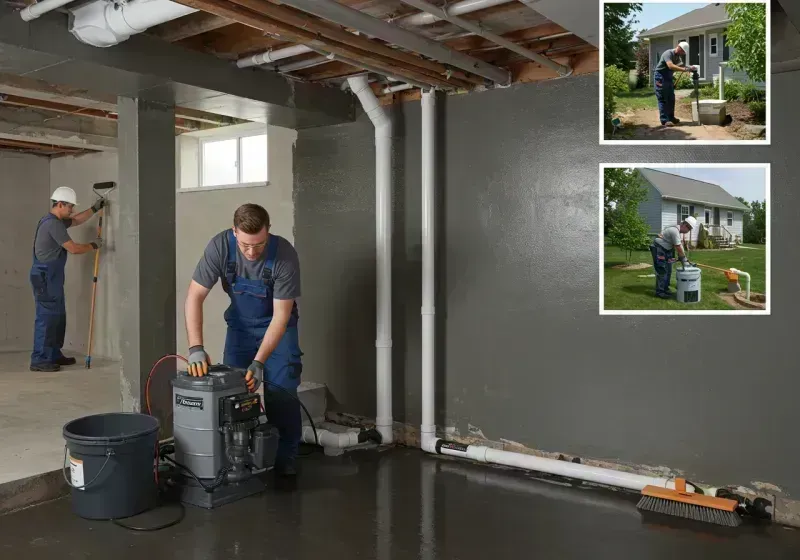 Basement Waterproofing and Flood Prevention process in Rocky Mount, NC